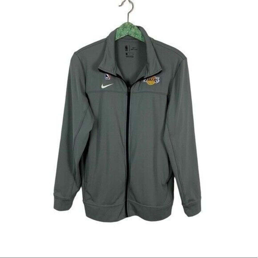 Nike Gray Zip‎ Up Sweater Small Unisex Streetwear Athletic Sportswear Layer